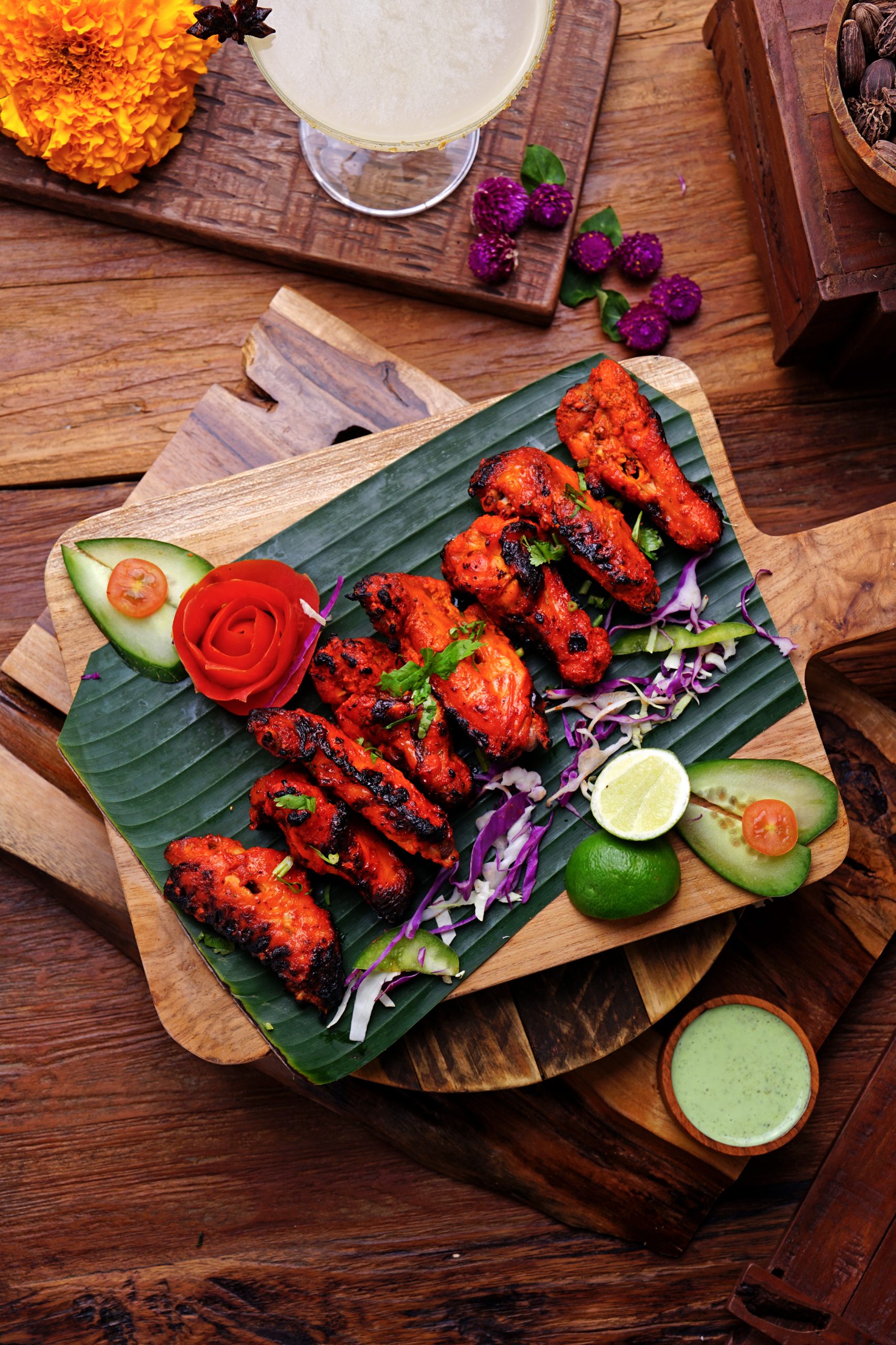 TANDOORI CHICKEN WINGS