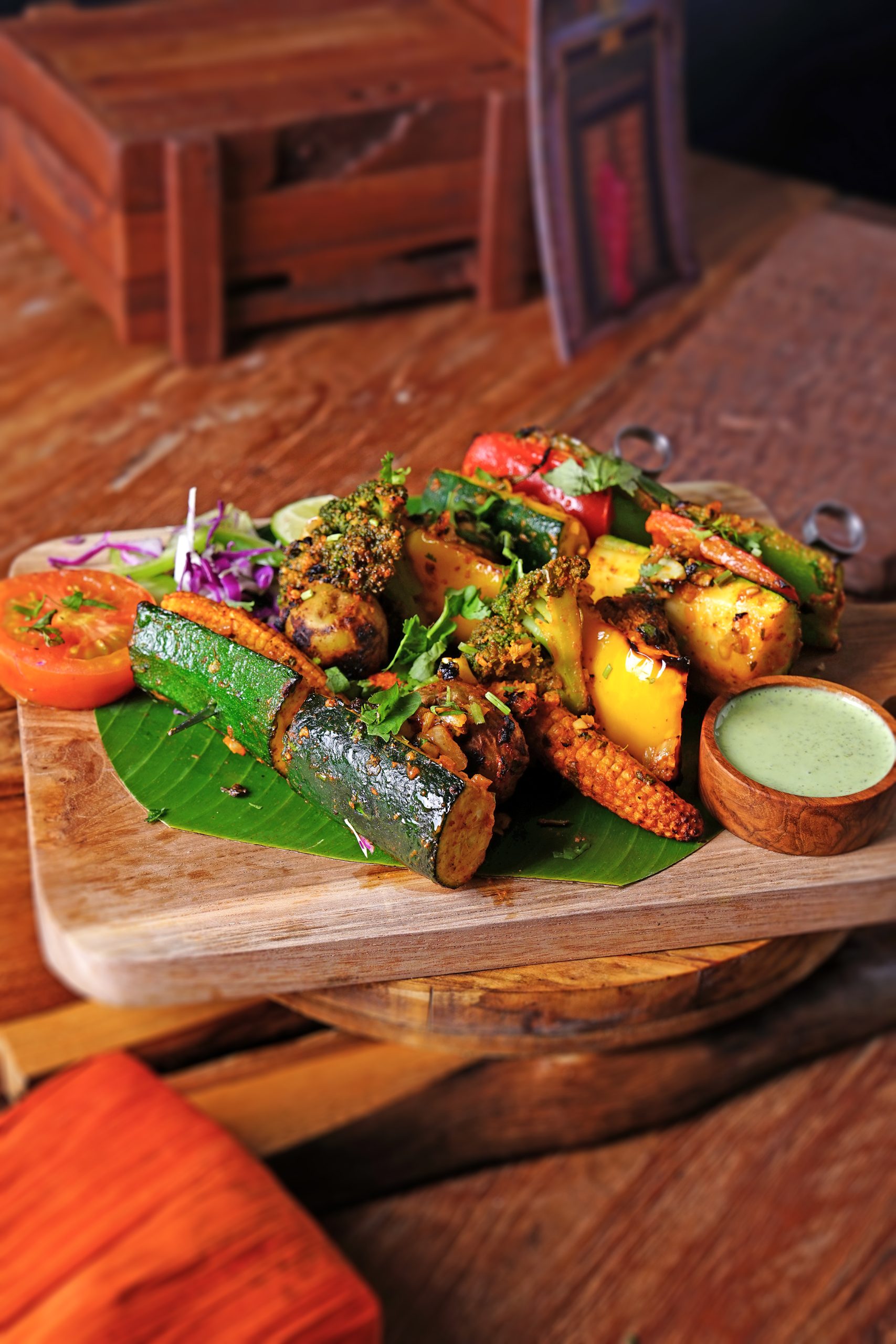 GRILLED VEGETABLE SKEWERS (GF, VEG, V) - 99Rp