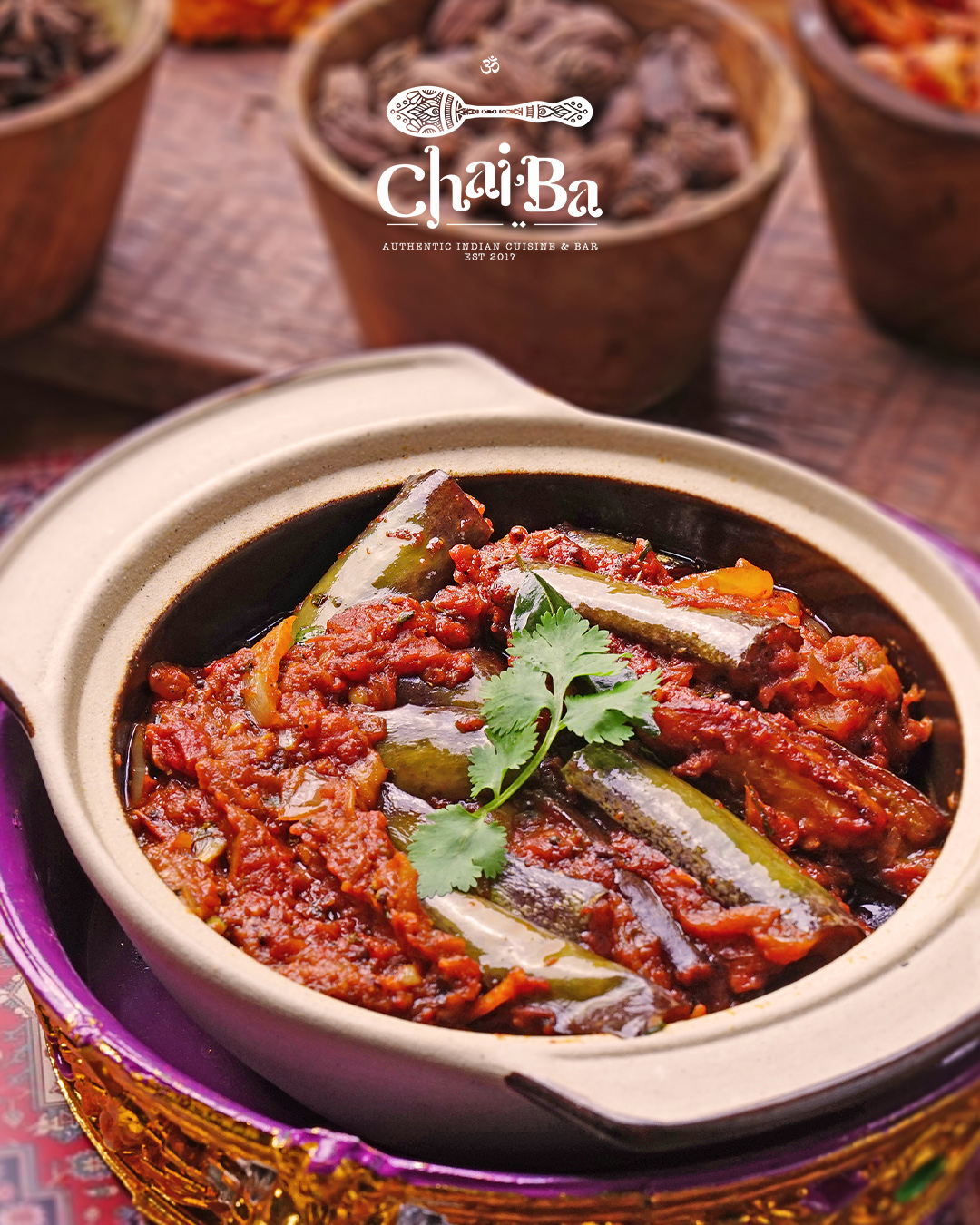 BAINGAN MASALA (GF,VEG,V) - 119Rp