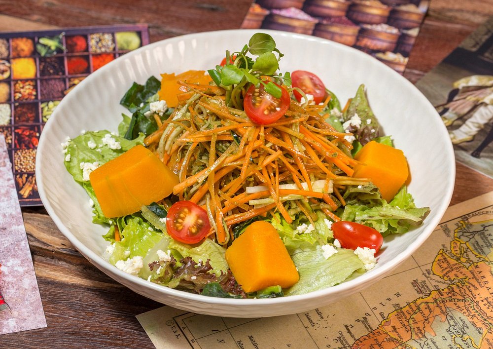 HAPPY PUMPKIN SALAD (GF, VEG, V) - 119k