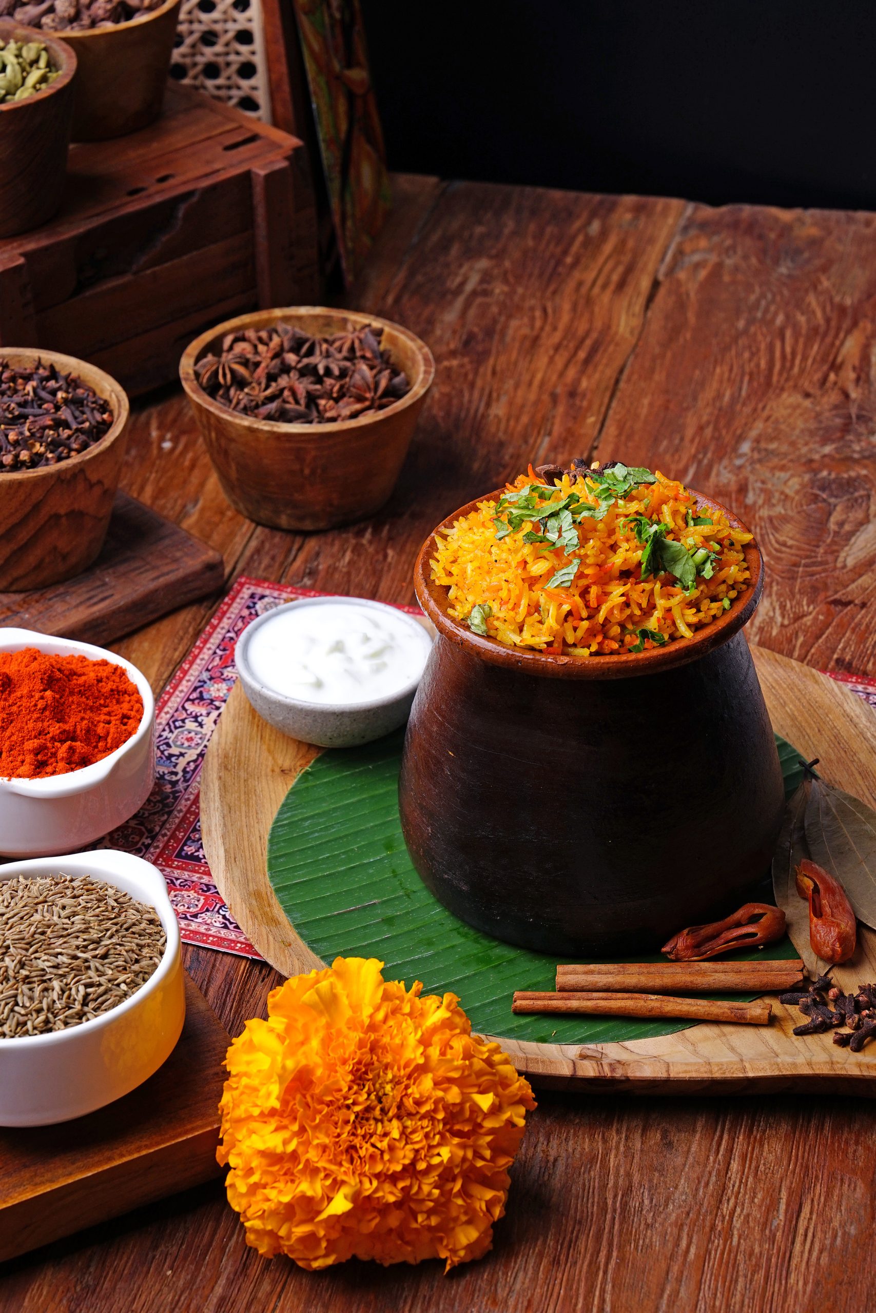 MATKA VEGETABLE BIRYANI (GF, VEG, V) - 139Rp