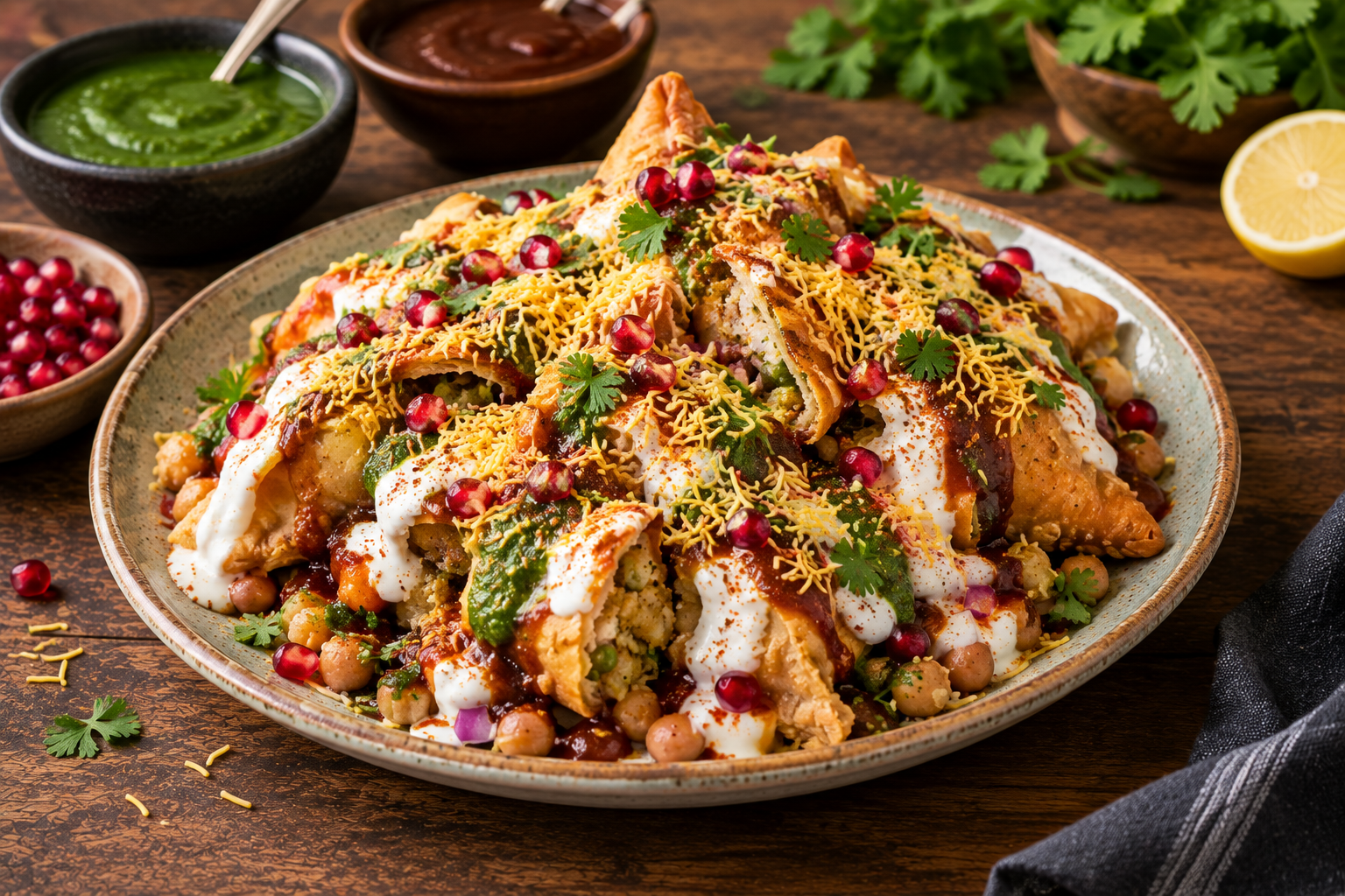 Samosa Chaat